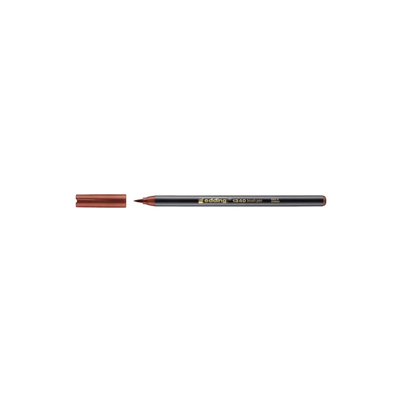 ROTUL-EDDING 1340 BRUSHPEN MARRON