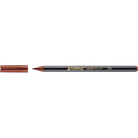 ROTUL-EDDING 1340 BRUSHPEN MARRON