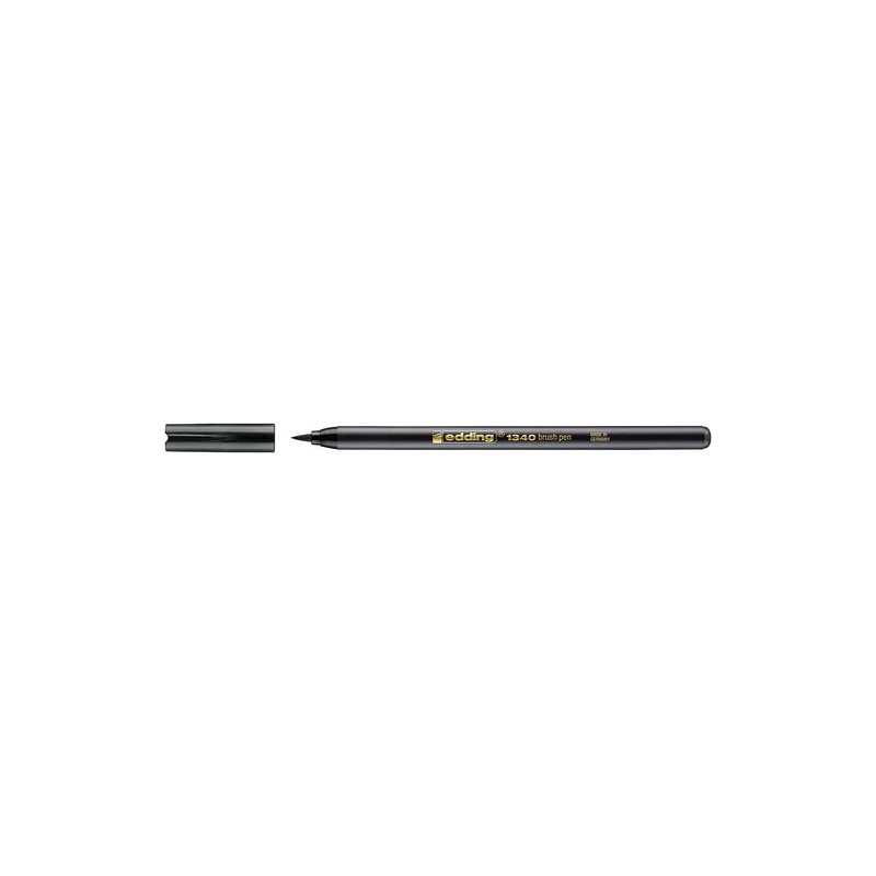 ROTUL-EDDING 1340 BRUSHPEN NEGRO
