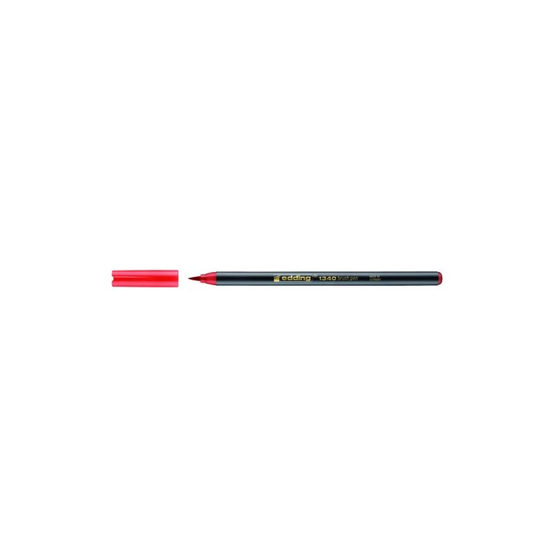 ROTUL-EDDING 1340 BRUSHPEN ROJO
