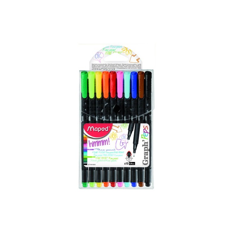 ROTUL-MAPED GRAPH PEPS ESTUCHE DE 10
