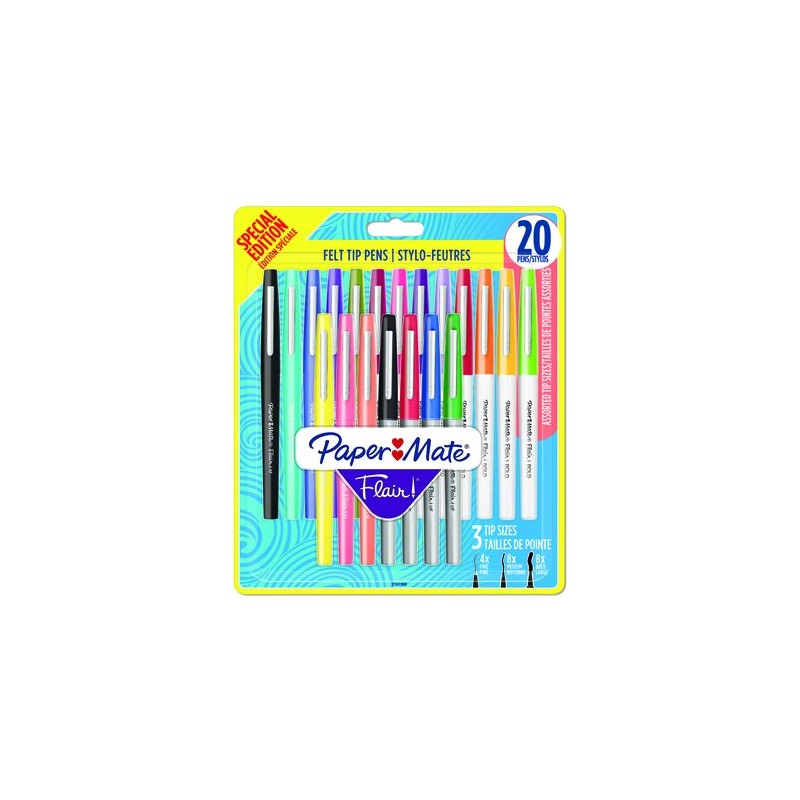 ROTUL-PAPER MATE FLAIR PACK GRANDE B-20