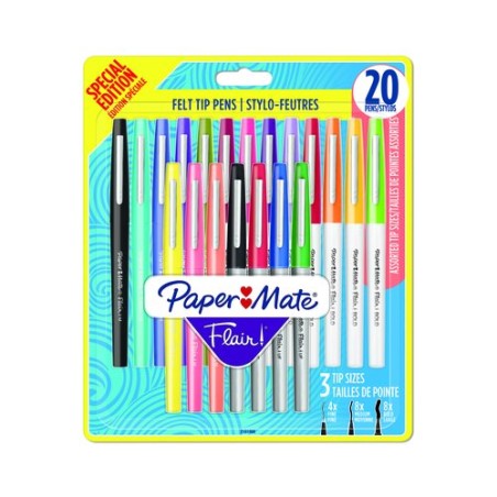 ROTUL-PAPER MATE FLAIR PACK GRANDE B-20