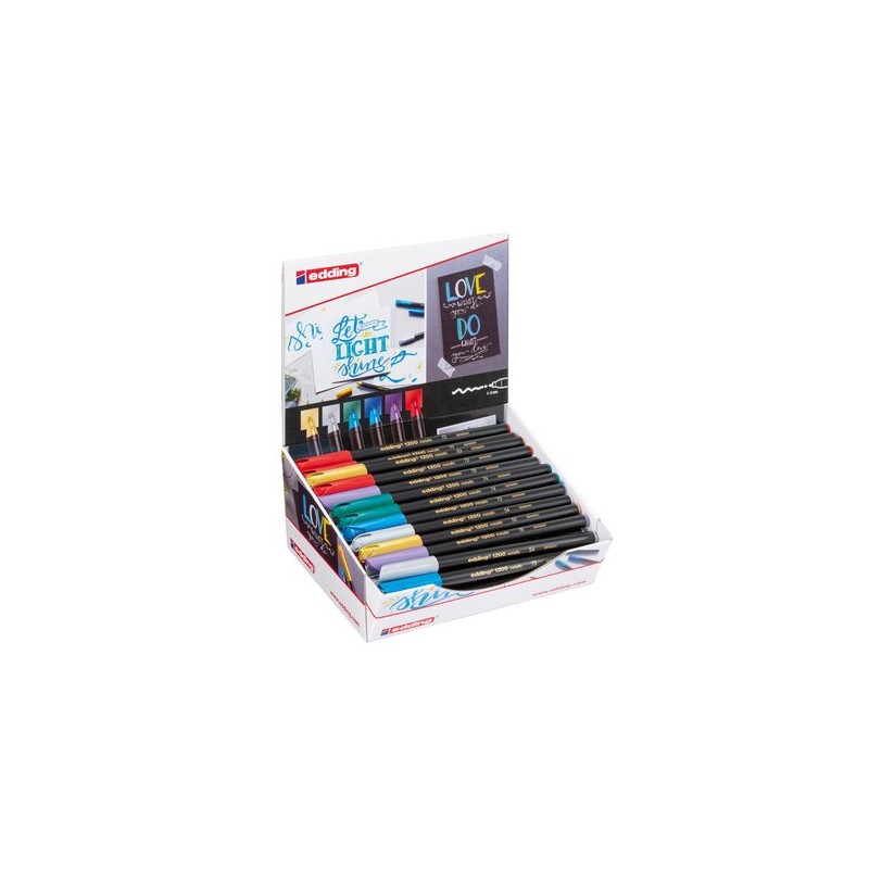 ROTULADORES EDDING 1200 METALICOS EXP50