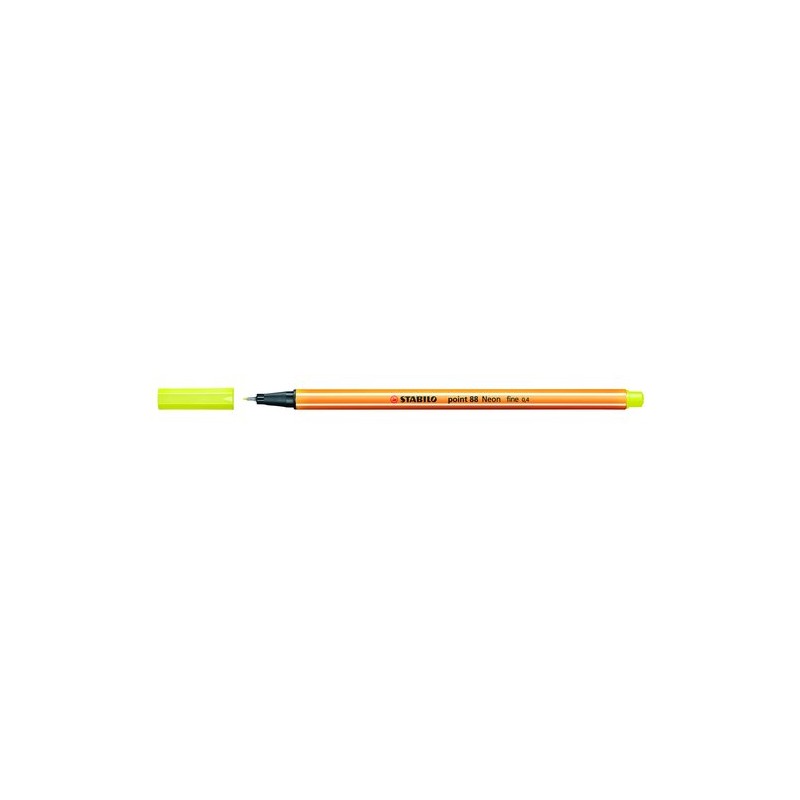 ROTUL-STABILO POINT 88 AMARILLO NEON