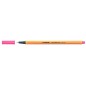 ROTUL-STABILO POINT 88 ROJO NEON