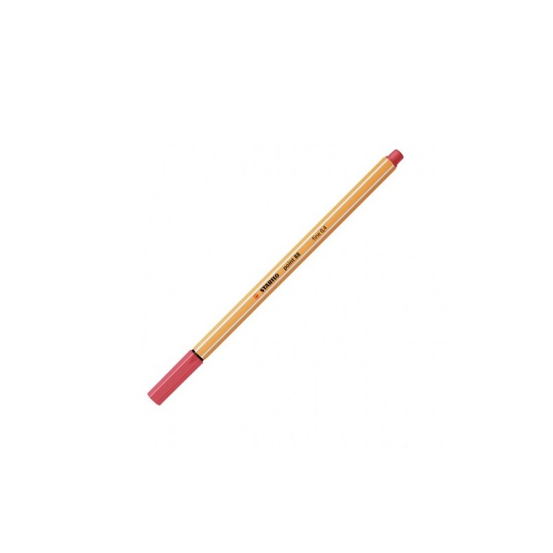 ROTUL-STABILO POINT 88 ROJO OXIDO