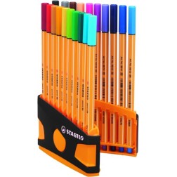 ROTUL-STABILO POINT 88 ANT-NJ ESTUCHE 20