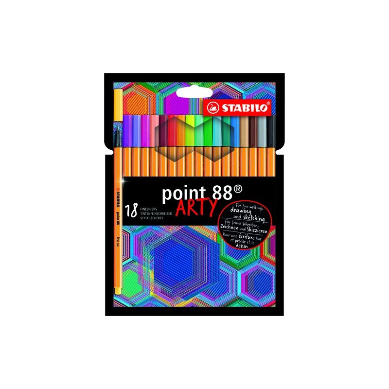 ROTUL-STABILO POINT 88 ARTY LINE e-18