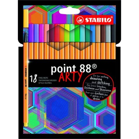 ROTUL-STABILO POINT 88 ARTY LINE e-18