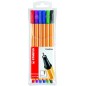 ROTUL-STABILO POINT 88 ESTUCHE 6