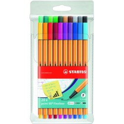 ROTUL-STABILO POINT 88 ESTUCHE 20