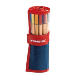 ROTUL-STABILO POINT 88 BOLSA 25 ROLL-SET