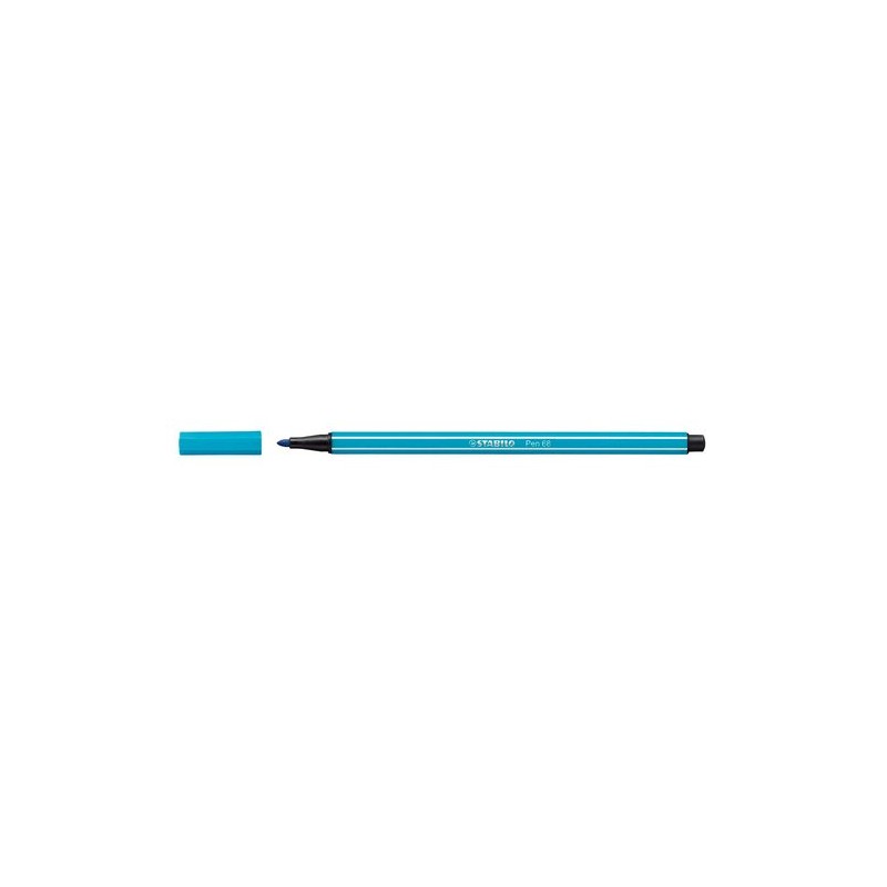 ROTUL-STABILO PEN 68 AZUL CLARO