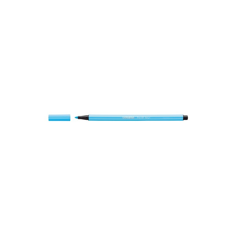 ROTUL-STABILO PEN 68 AZUL FLUOR