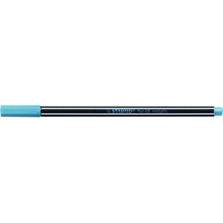 ROTUL-STABILO PEN 68 METALLIC AZUL