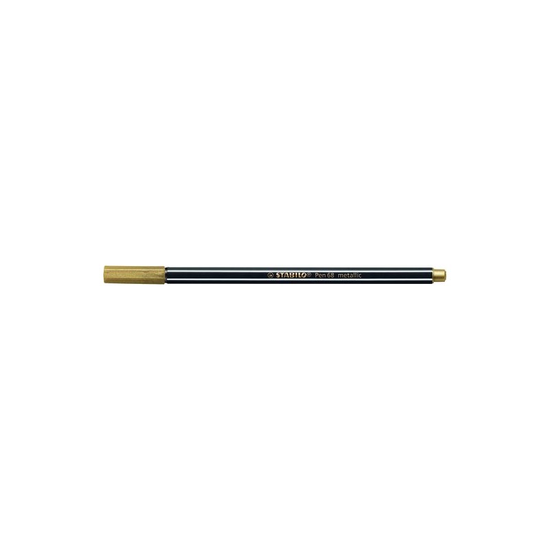 ROTUL-STABILO PEN 68 METALLIC DORADO