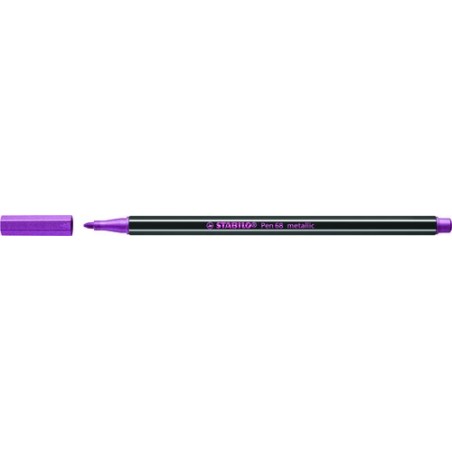 ROTUL-STABILO PEN 68 METALLIC ROSA