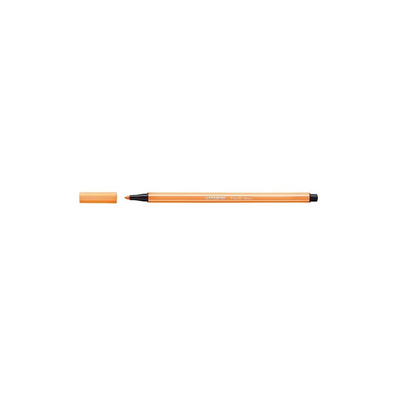 ROTUL-STABILO PEN 68 NARANJA FLUOR