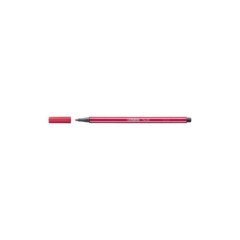ROTUL-STABILO PEN 68 ROJO OSCURO