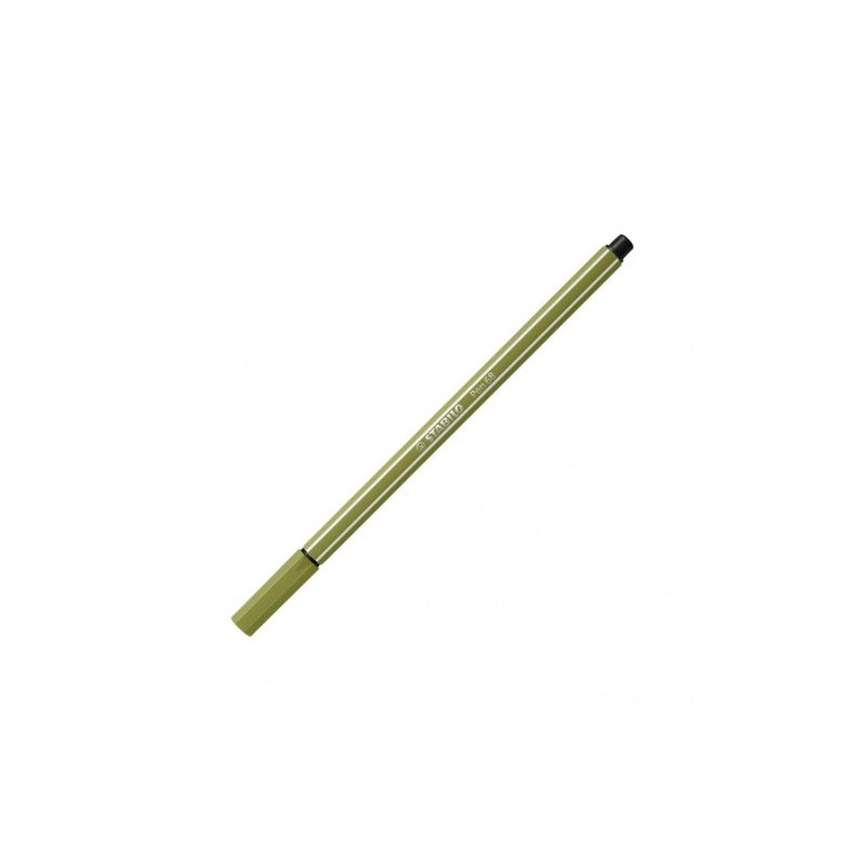 ROTUL-STABILO PEN 68 VERDE BARRO