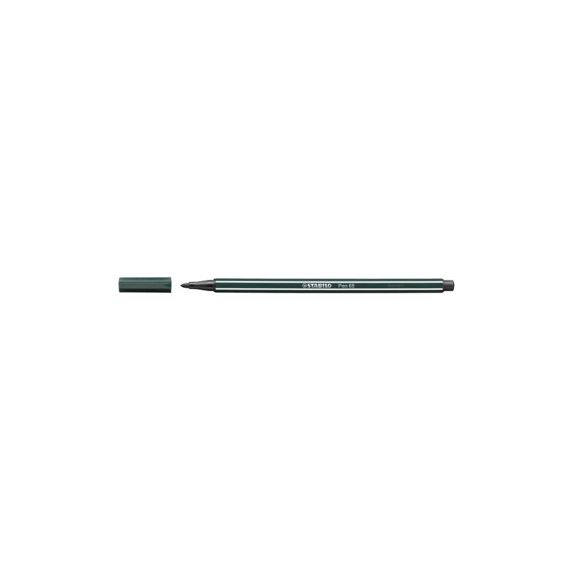 ROTUL-STABILO PEN 68 VERDE TIERRA