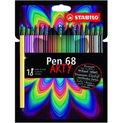ROTUL-STABILO PEN 68 ARTY LINE C-18