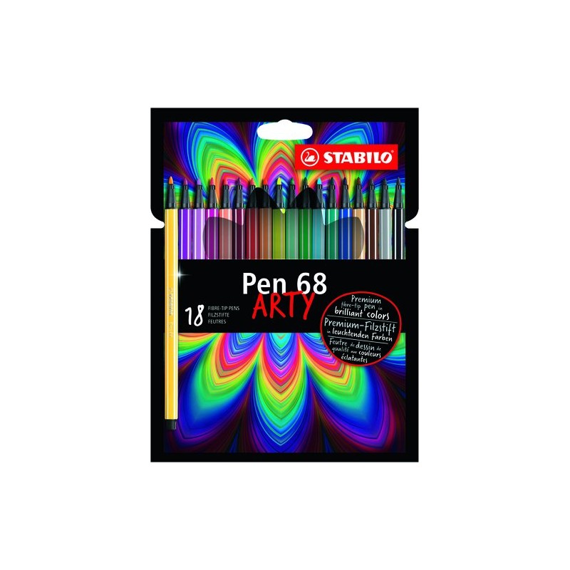 ROTUL-STABILO PEN 68 ARTY LINE C-18