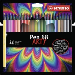 ROTUL-STABILO PEN 68 ARTY LINE C-24