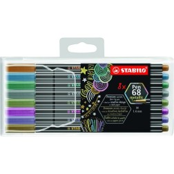ROTUL-STABILO PEN 68 METALLIC C-8