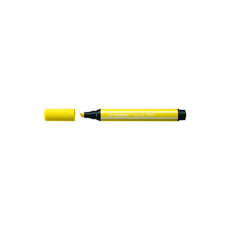 ROTUL-STABILO PEN 68 MAX AMARILLO LIMON
