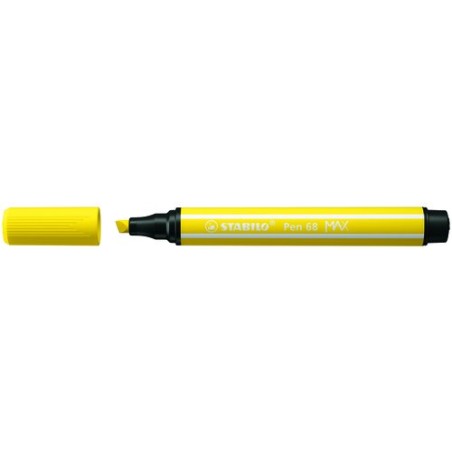 ROTUL-STABILO PEN 68 MAX AMARILLO LIMON
