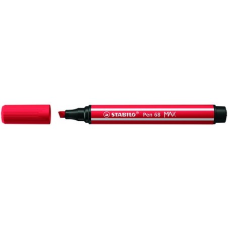 ROTUL-STABILO PEN 68 MAX CARMIN