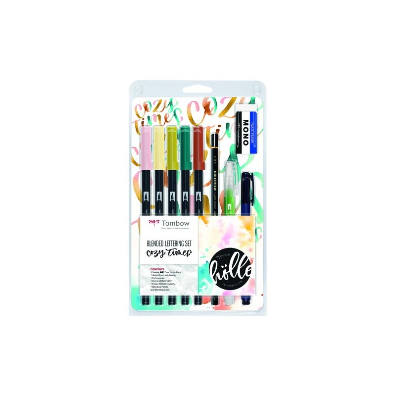 SET LETTERING TOMBOW COZY TIMES SET LETTERING TOMBOW COZY TIMES