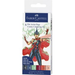 ROTUL-FABER PITT ARTIST COLORES P-6
