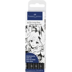 ROTUL-FABER PITT MANGA ESTUCHE DE 4