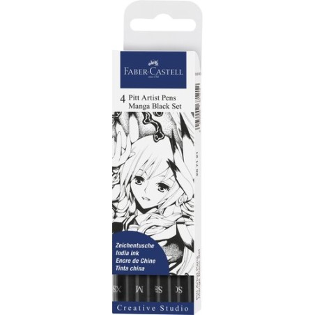 ROTUL-FABER PITT MANGA ESTUCHE DE 4