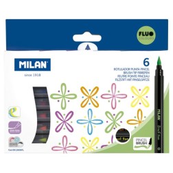 ROTUL- MILAN PUNTA PINCEL CAJA 6 FLR