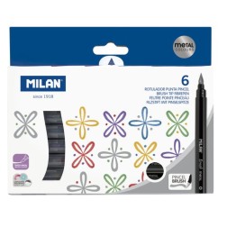 ROTUL- MILAN PUNTA PINCEL CAJA 6 MET