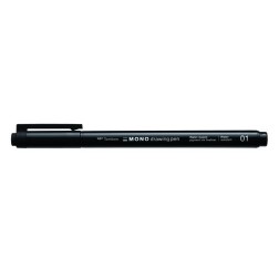 ROTUL-TOMBOW MONO DRAWING P-FINA 01 NEGR