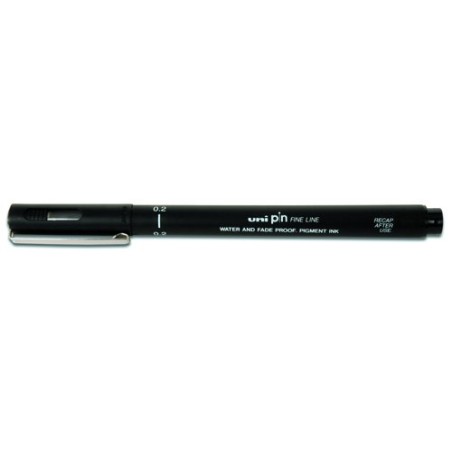 ROTUL-UNI PIN MANGA 0,2 mm NEGRO