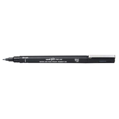 ROTUL-UNI PIN CALIBRADO BRUSH NEGRO