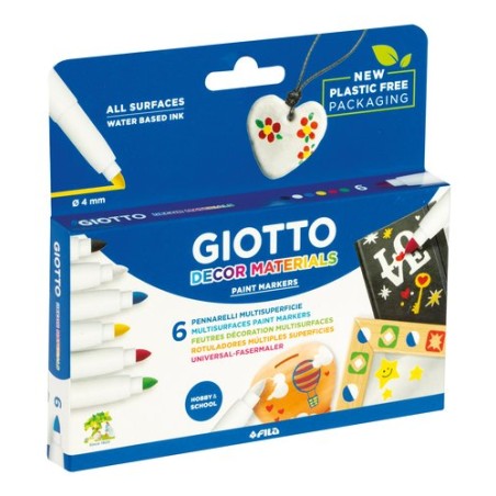 ROTUL-GIOTTO DECOR MATERIALS ESTUCHE 6