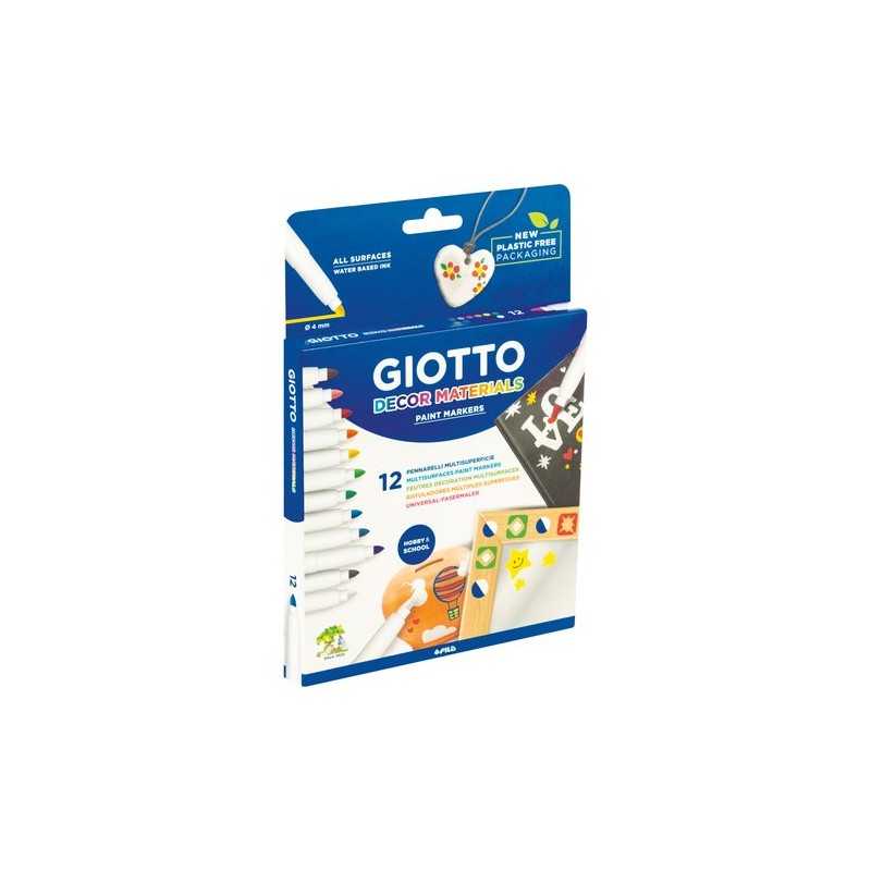 ROTUL-GIOTTO DECOR MATERIALS ESTUCHE 12