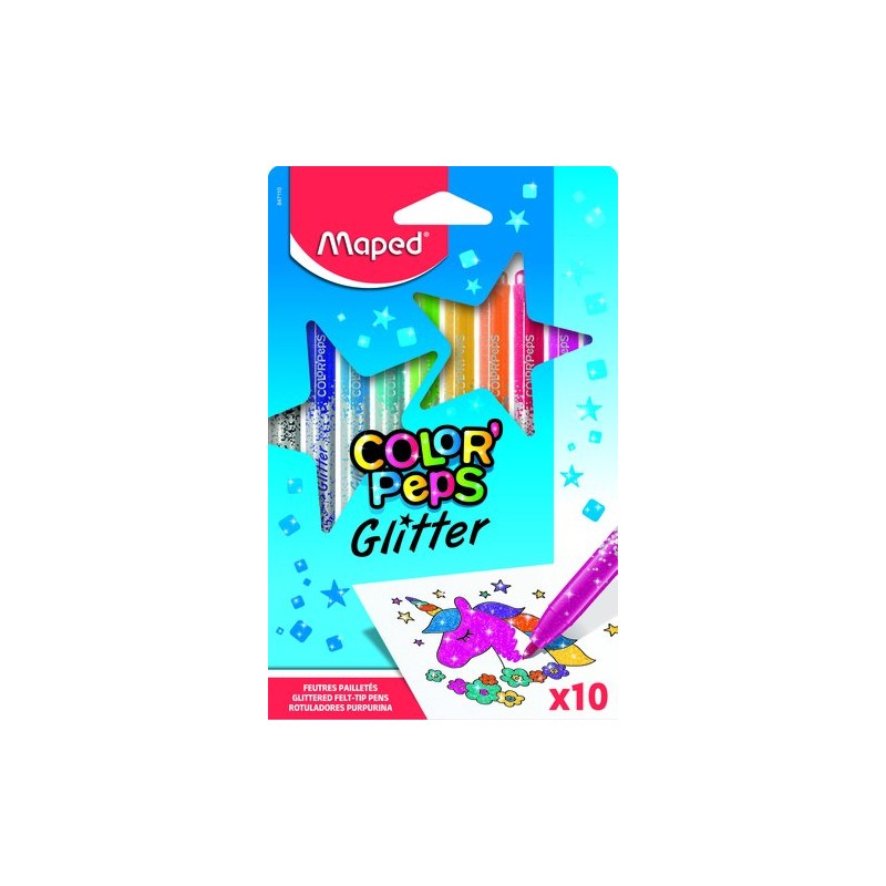 ROTUL-MAPED COLOR"PEPS GLITTER B-10