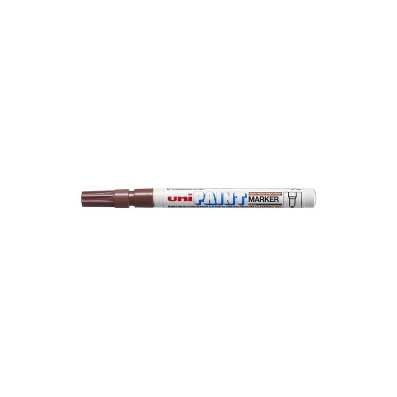 MARCADOR UNI-BALL UNI PAINT PX-21 MARRON