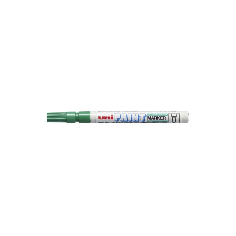 MARCADOR UNI-BALL UNI PAINT PX-21 VERDE