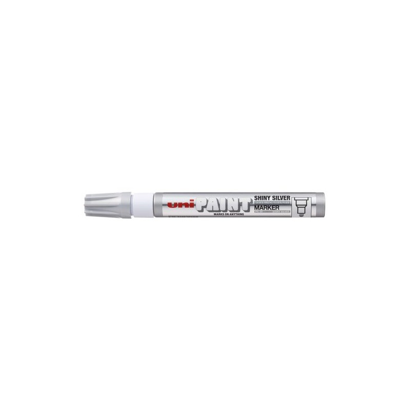 MARCADOR UNI-BALL UNI PAINT PX-20 PLATA