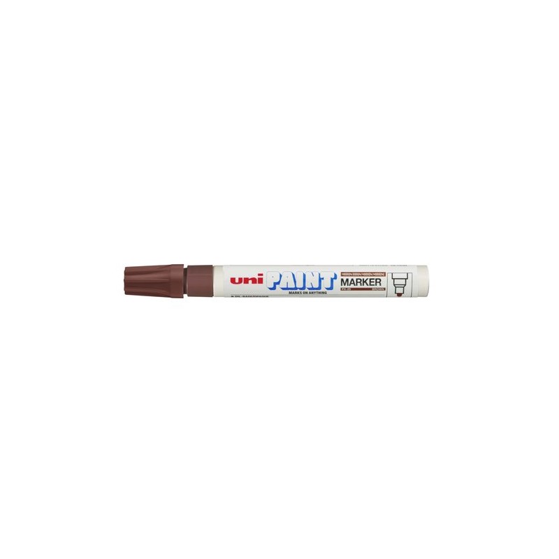 MARCADOR UNI-BALL UNI PAINT PX-20 MARRON