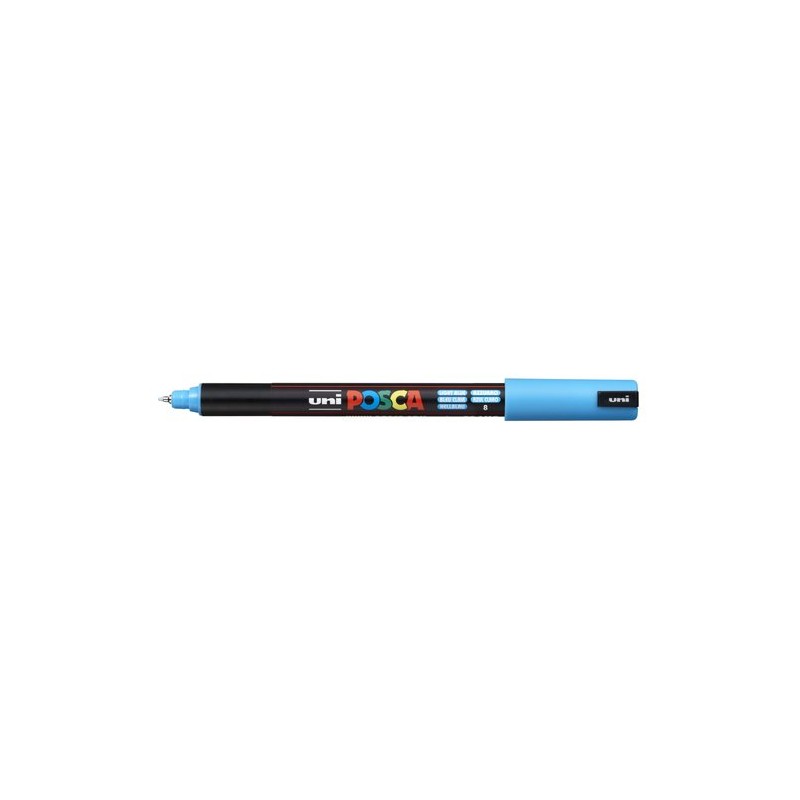ROTUL-UNI-POSCA PC-1MR AZUL CLARO